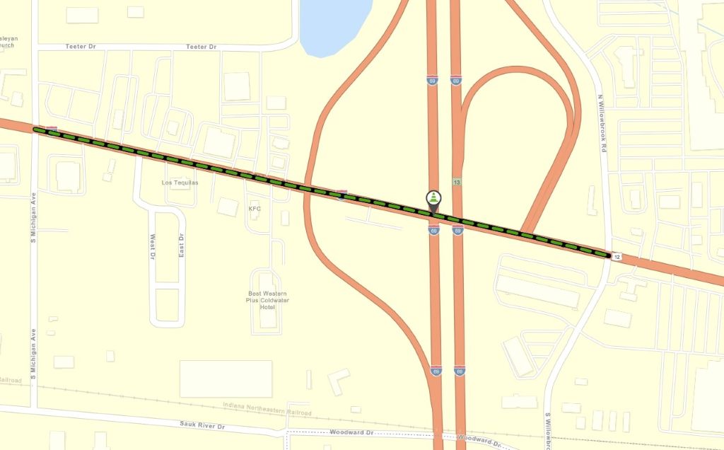 Pavement Work Starting Monday In Coldwater